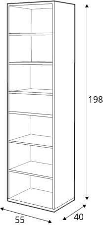 Imola Bookcase