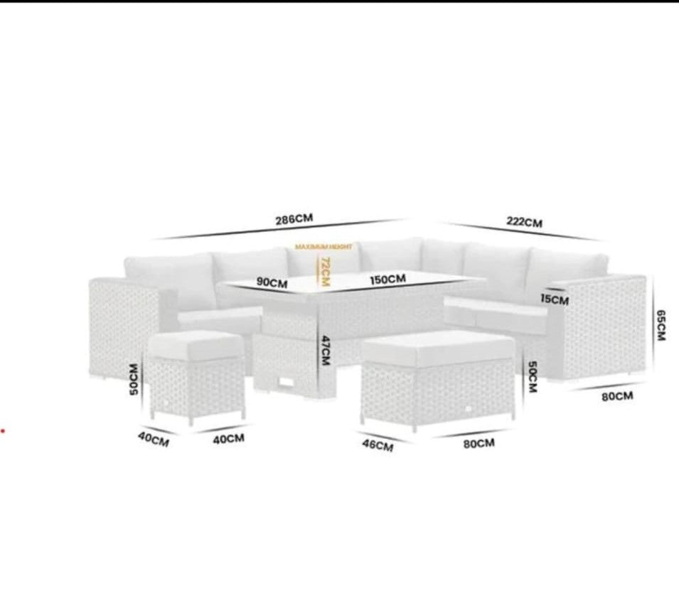 Buxton Garden Firepit Set