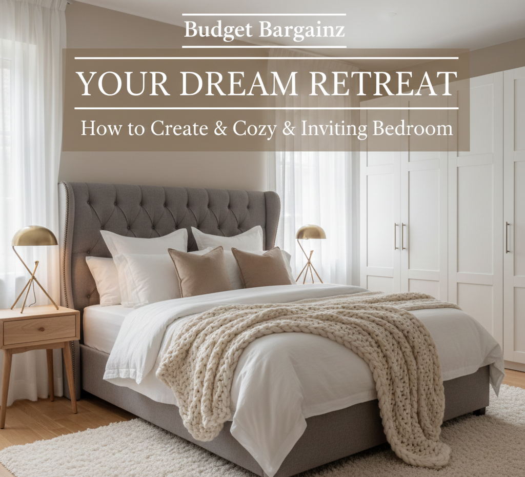 How to Create a Cozy & Inviting Bedroom on a Budget