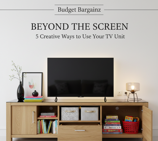 5 Creative Ways to Use Your TV Unit for Storage and Style
