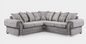 Verona Scatterback Sofa Grey Large Corner