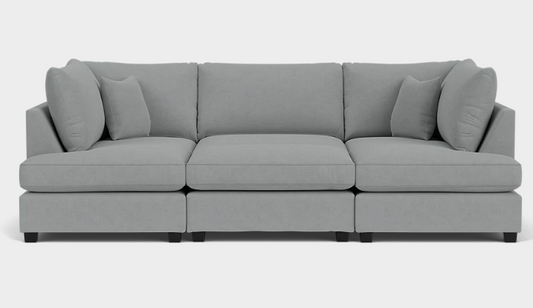 Carnaby Sofa Grey U Shape Corner