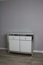 Bianco 2 Drawer & Cupboard