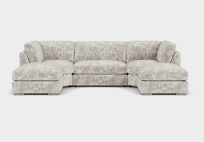 Bishop Fullback Sofa Truffle U Shape Corner