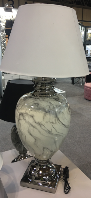 Large Marble Table Lamp