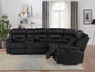 black corner sofa