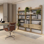 Ollie Desk With Bookcase 108cm