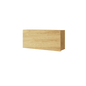Wooden planter box on a transparent background